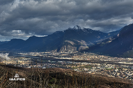 Panorama sur Grenoble, Isère